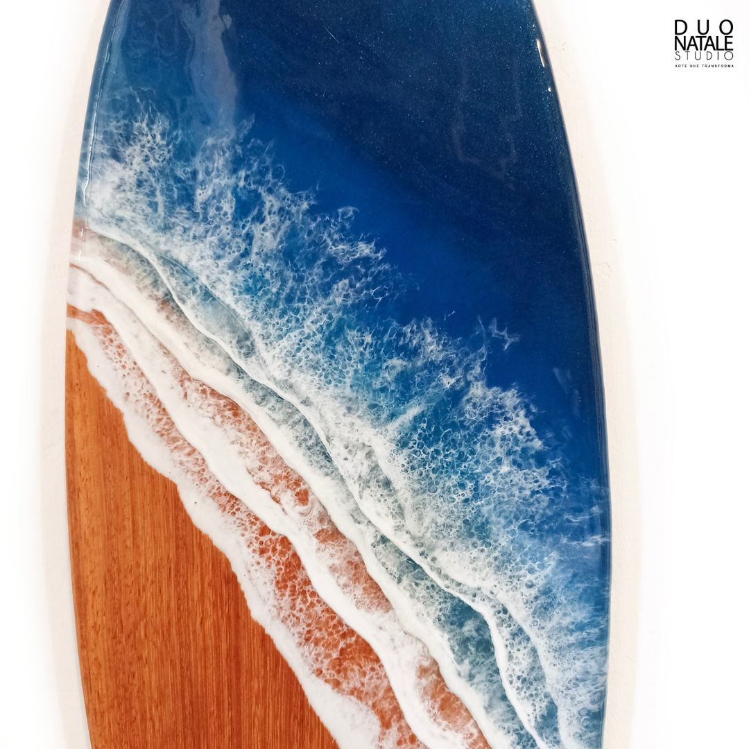 TABLA DE SURF DE MADERA