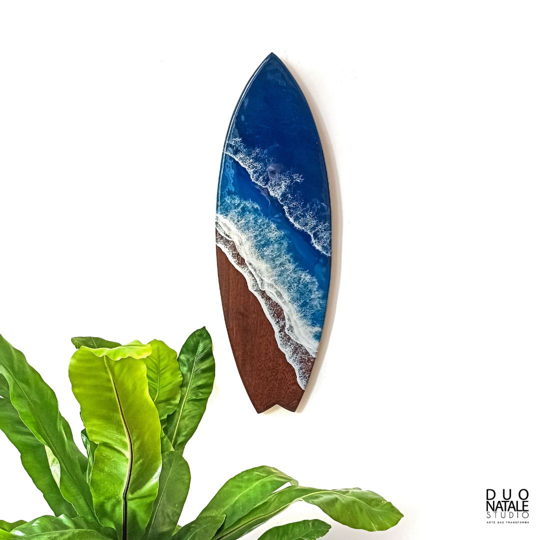 TABLA DE SURF DE MADERA