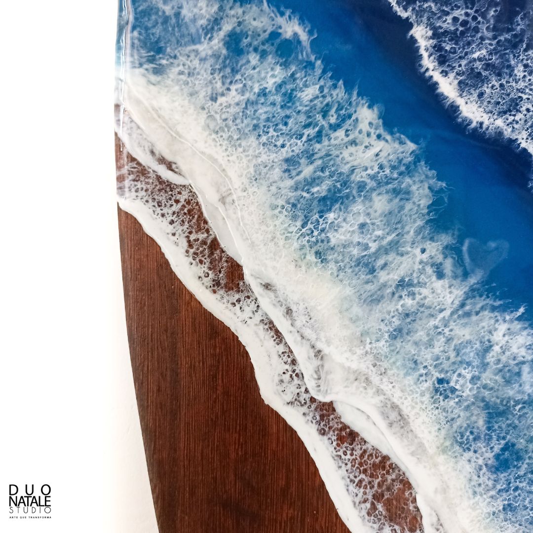 TABLA DE SURF DE MADERA