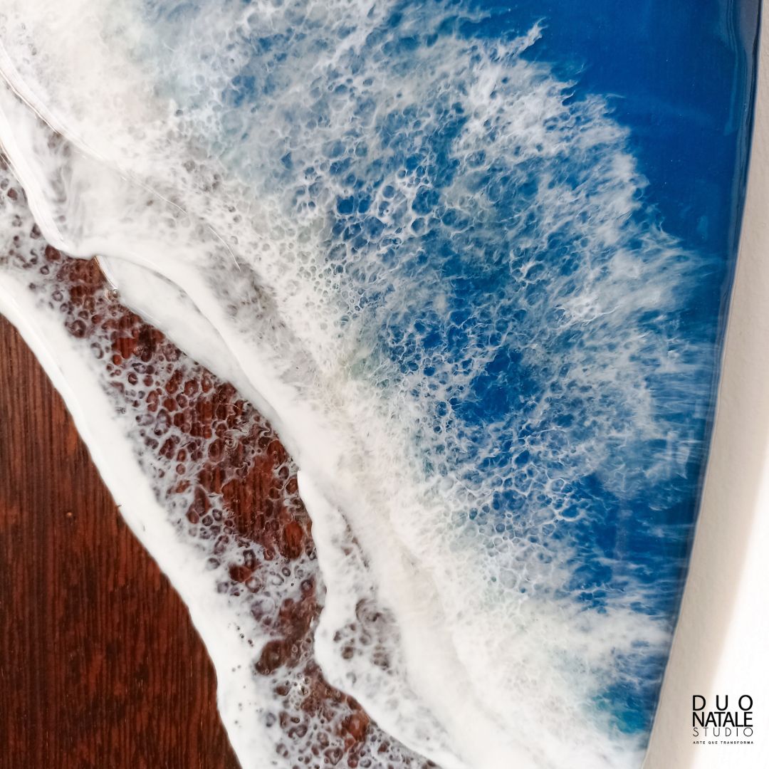 TABLA DE SURF DE MADERA