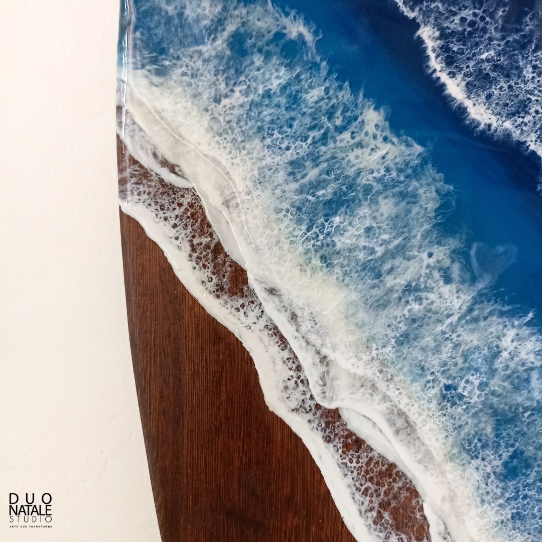 TABLA DE SURF DE MADERA