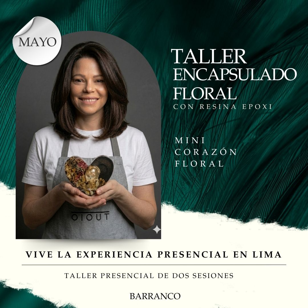 TALLER MINI CORAZON FLORAL