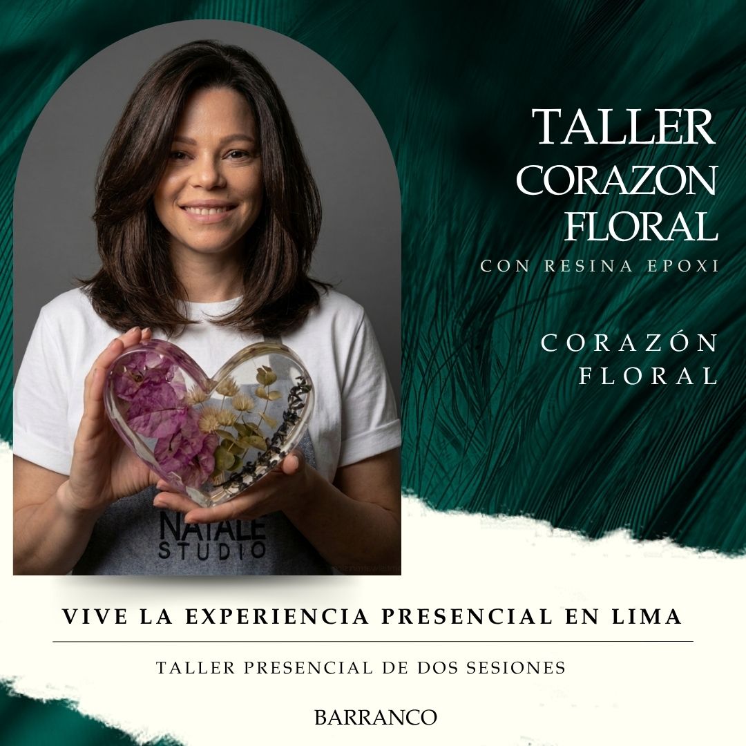 TALLER CORAZON FLORAL