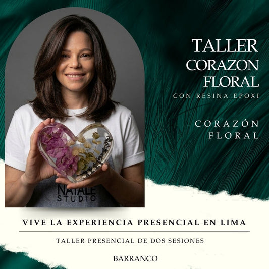 TALLER CORAZON FLORAL