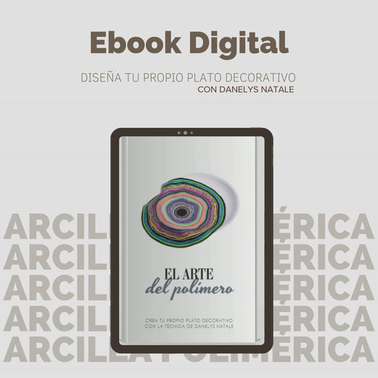 TUTORIAL DIGITAL - PLATO DECORATIVO CON ARCILLA POLIMÉRICA